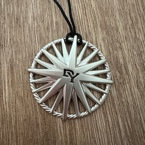 DY Silver Starburst Pendant